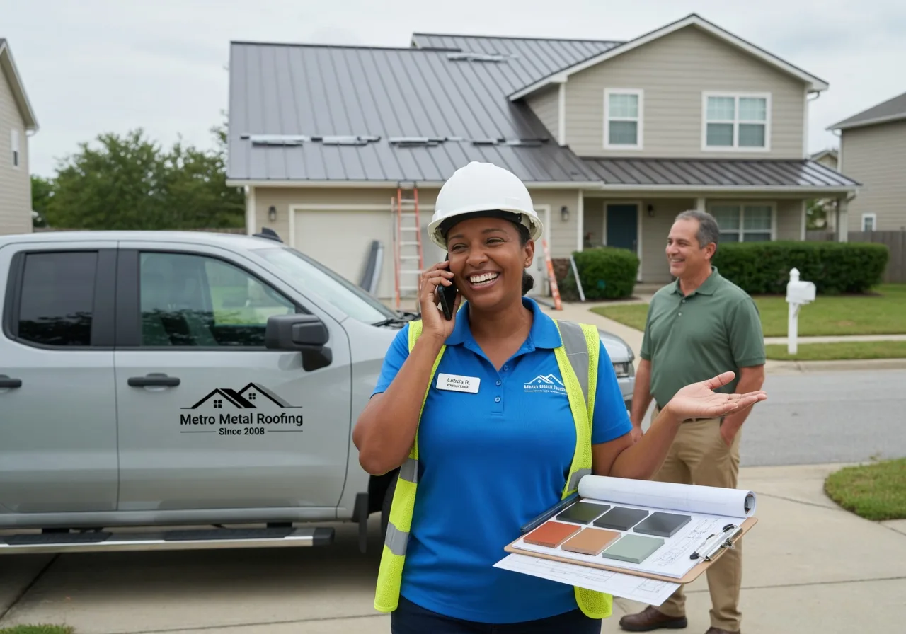 Storm Damage Metal Roof Repair in Woodstock, OH